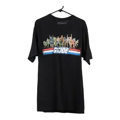 G.I. Joe Graphic T-Shirt - XL Black Cotton
