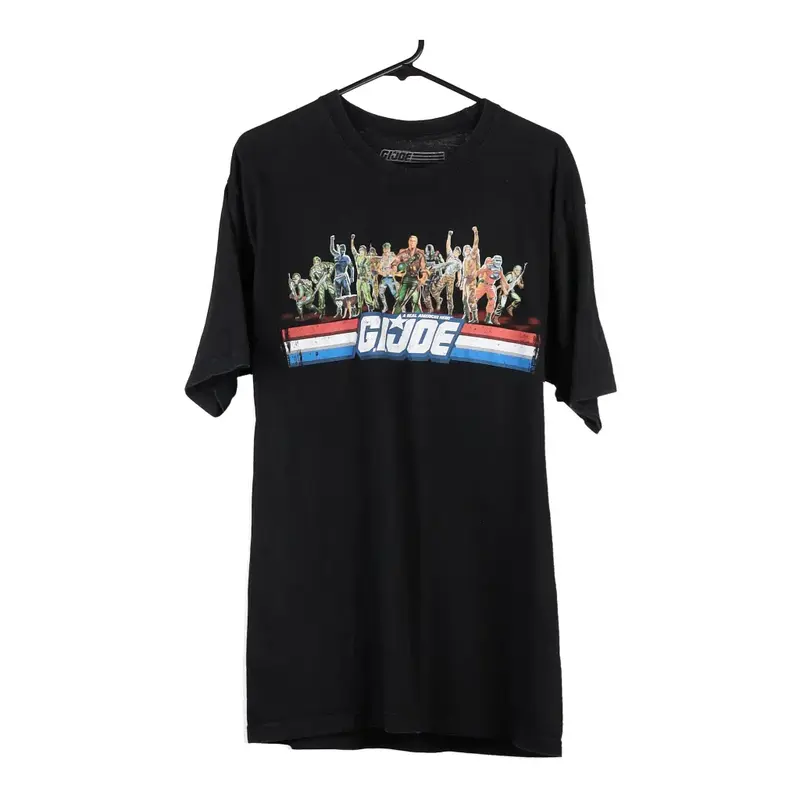 G.I. Joe Graphic T-Shirt - XL Black Cotton