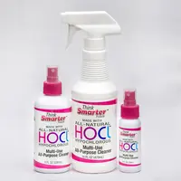 Think Smarter Products Three (3) - Pack (2oz, 8oz & 16oz) HOCl Hypochlorous Spray | Multi-Use Spray - Made with Himalayan Min...