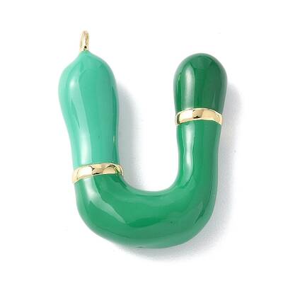 Brass Enamel Pendants