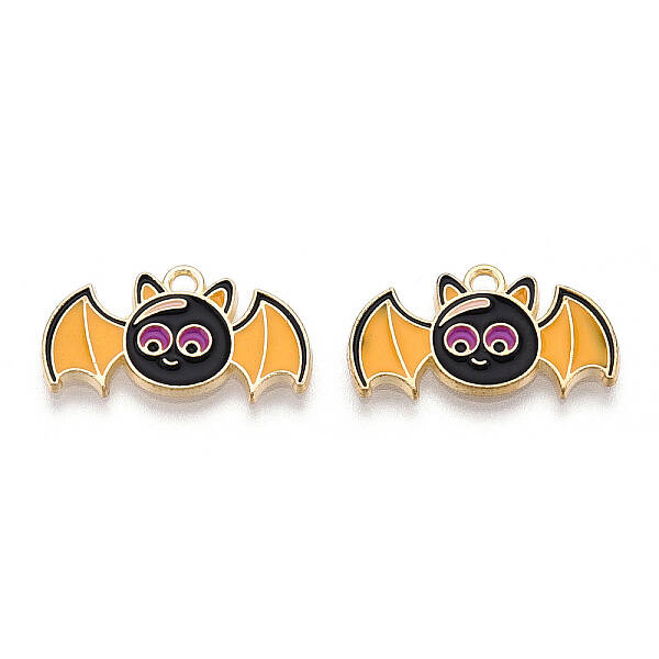 Halloween Alloy Enamel Pendants