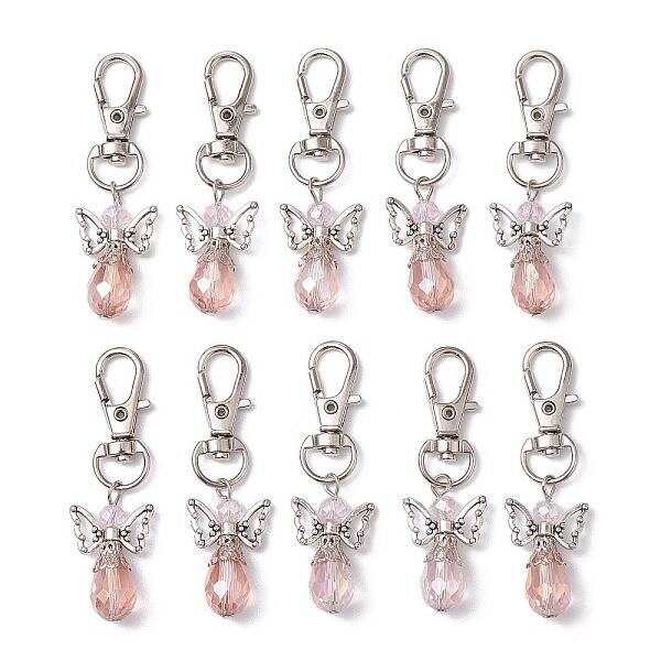 10Pcs Glass Pendant Decorations
