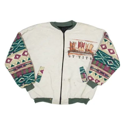 ST - TITE Womens Track Jacket Cream XL