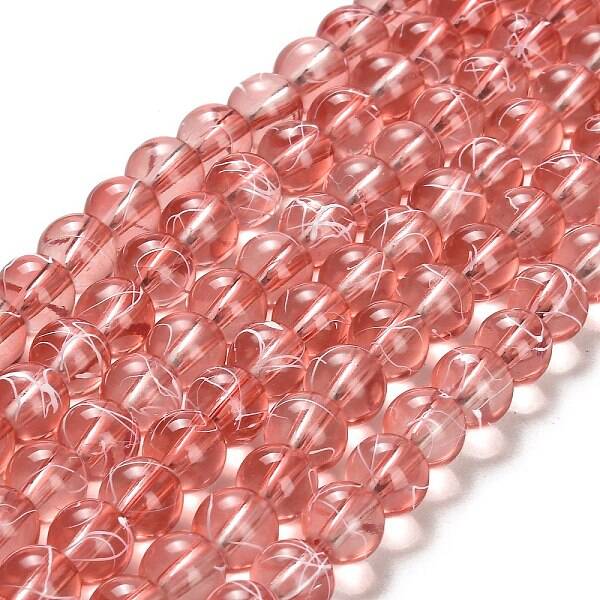 Drawbench Transparent Glass Beads Strands