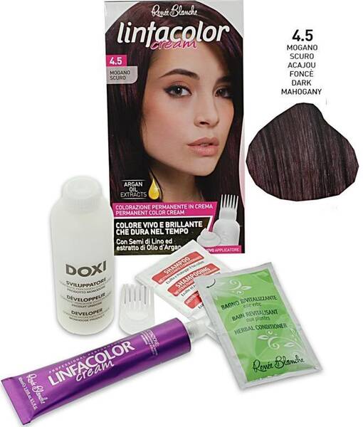 Linfacolor cream dark mahogany