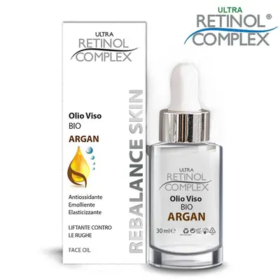 Retinol complex organic argan face oil 30 ml