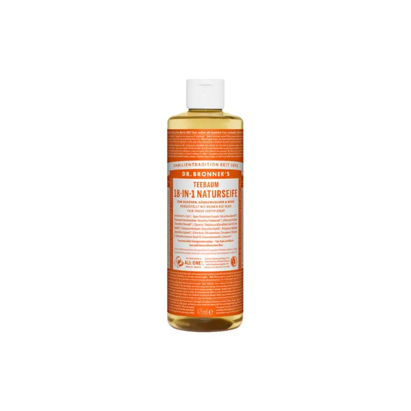 Dr. bronner's Liquid Soap 18in1 - Melaleuca, 475 ml