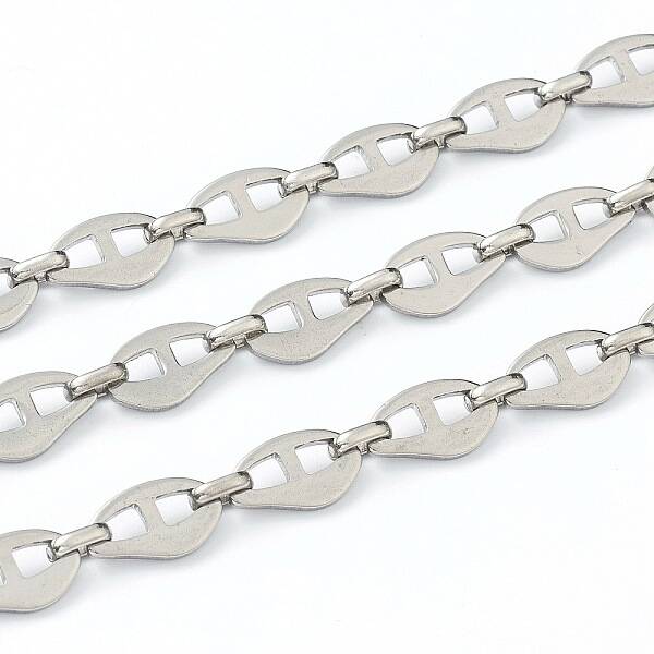 Tarnish Resistant 304 Stainless Steel Mariner Link Chains