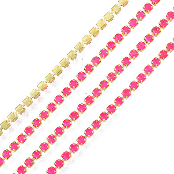 Brass Rhinestone Strass Chains