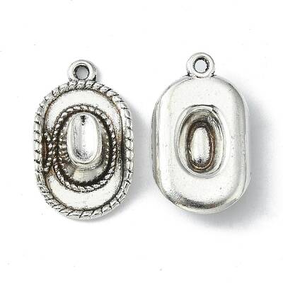 Tibetan Style Alloy Hat Pendants