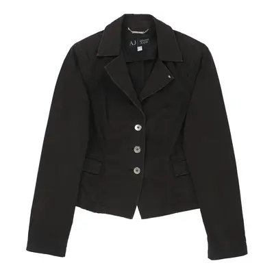 Armani Jeans Blazer - Small Black Cotton | Size: small