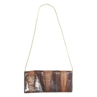 PACO'S VALENCIA Womens Shoulder Bag Brown Leather