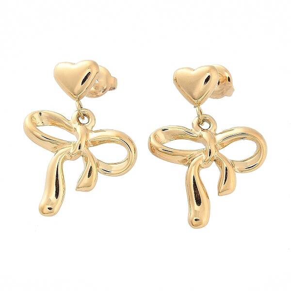 304 Stainless Steel Dangle Stud Earrings