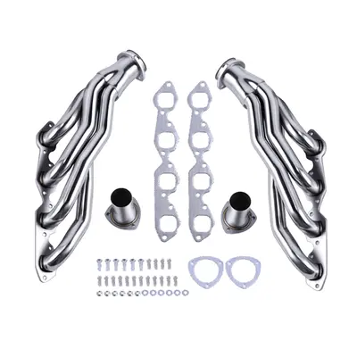 Exhaust Shorty Header for Chevy GMC V8 396 402 427 454 502 1965-1973 Chevy Chevelle, 1973-1974 Chevy Malibu