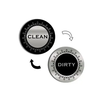 Dishwasher Magnet, 1 Count Clean Dirty Magnet Sign, Dishwasher Magnet Sign, Kitchen Decoration, Home Decoration, Kitchen Acce...
