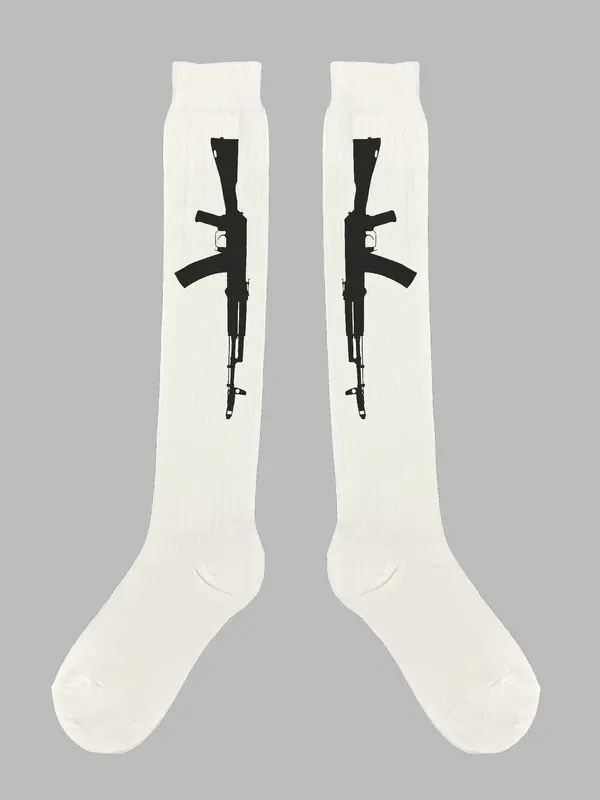 Knitted Compression Socks, Cute Healthcare Heroes Design, Comfortable & Stylish Nursing Stockings, Perfect for Nurses' Daily ...