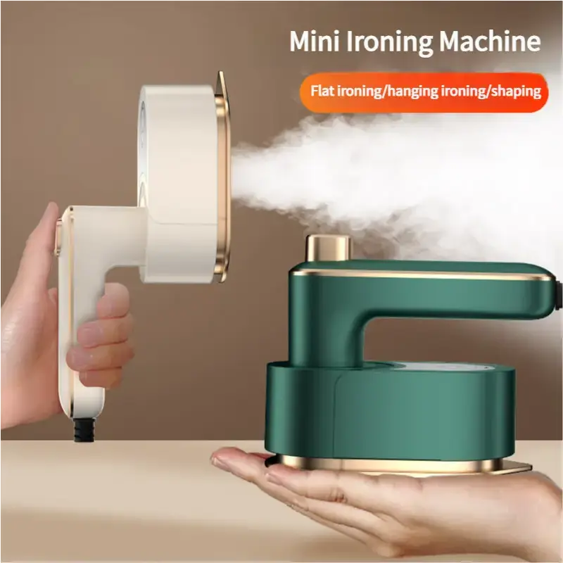 Folding hanging ironing machine handheld portable electric iron home travel mini ironing clothes artifact