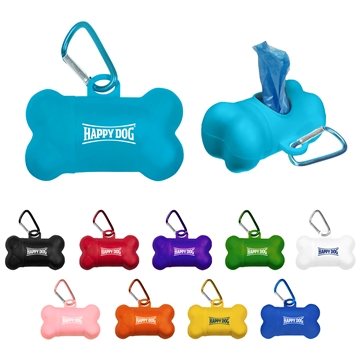 300 Promotional Waste Bag Dispenser - Refillable & Portable