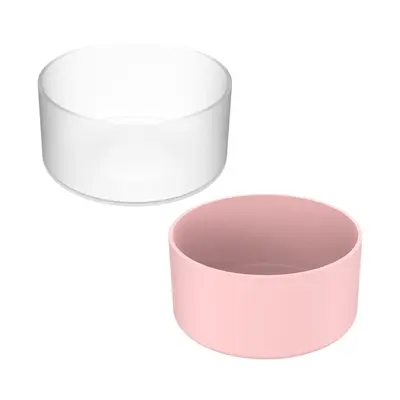 2/3pcs Silicone Boot, Protector Sleeve Bumper For Cup Accessories, Protector Bottom Bumper for Tumbler, Heat Resistant Cap Pr...