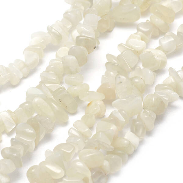 Natural White Moonstone Beads Strands