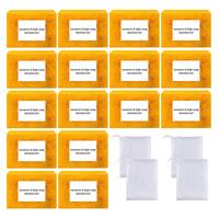 16PCS Lemon Turmeric KojicAcid SoapLemon Kojic Acid Soap BarTurmeric Soap BarKojic Acid SoapDark Spot Remover for Face Facial...