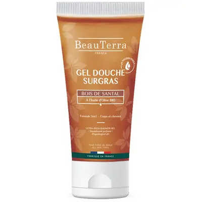 BeauTerra Surgras Shower Gel - Sandalwood 200 ml