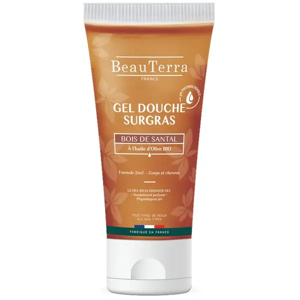 BeauTerra Surgras Shower Gel - Sandalwood 200 ml