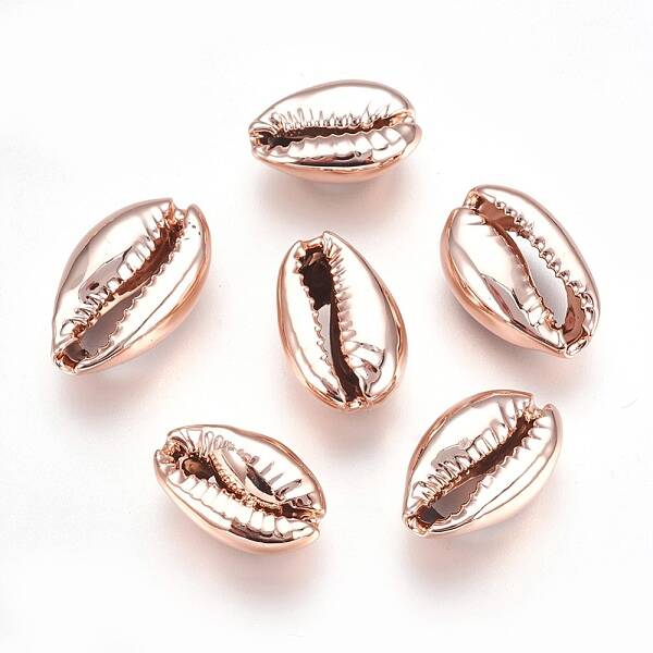 Electroplated Shell Beads