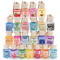 Car Air Fresheners - 2Pack 8ML Hanging Scented Diffuser for Car & Living Spaces - Long Lasting Nature Fragrance for Easter Ba...