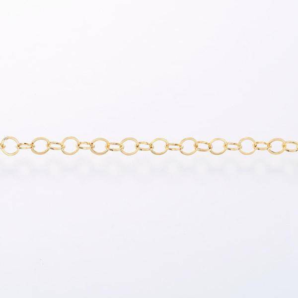 Handmade Ion Plating(IP) 304 Stainless Steel Rolo Chains