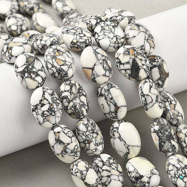 Dyed Synthetic Turquoise Beads Strands