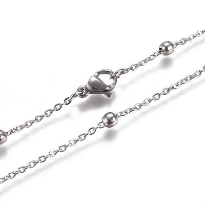 Non-Tarnish 304 Stainless Steel Satellite Chains Necklace for Men Women