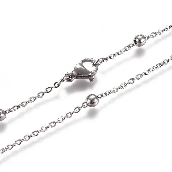 Non-Tarnish 304 Stainless Steel Satellite Chains Necklace for Men Women