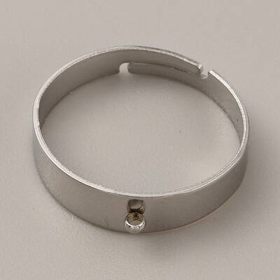 Adjustable 304 Stainless Steel Finger Ring Settings