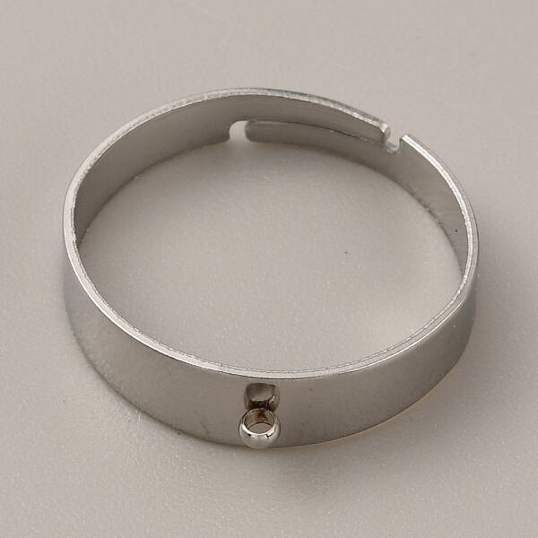 Adjustable 304 Stainless Steel Finger Ring Settings