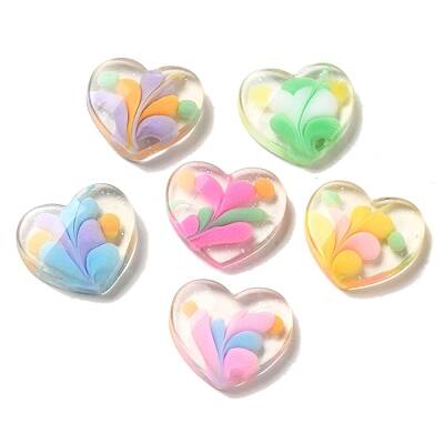 Transparent Resin Decoden Cabochons