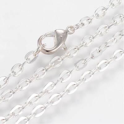 Iron Cable Chains Necklace Making