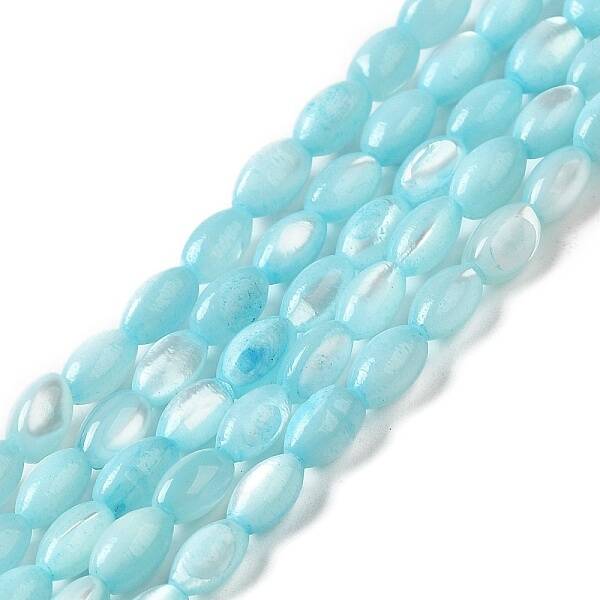 Natural Trochus Shell Beads Strands