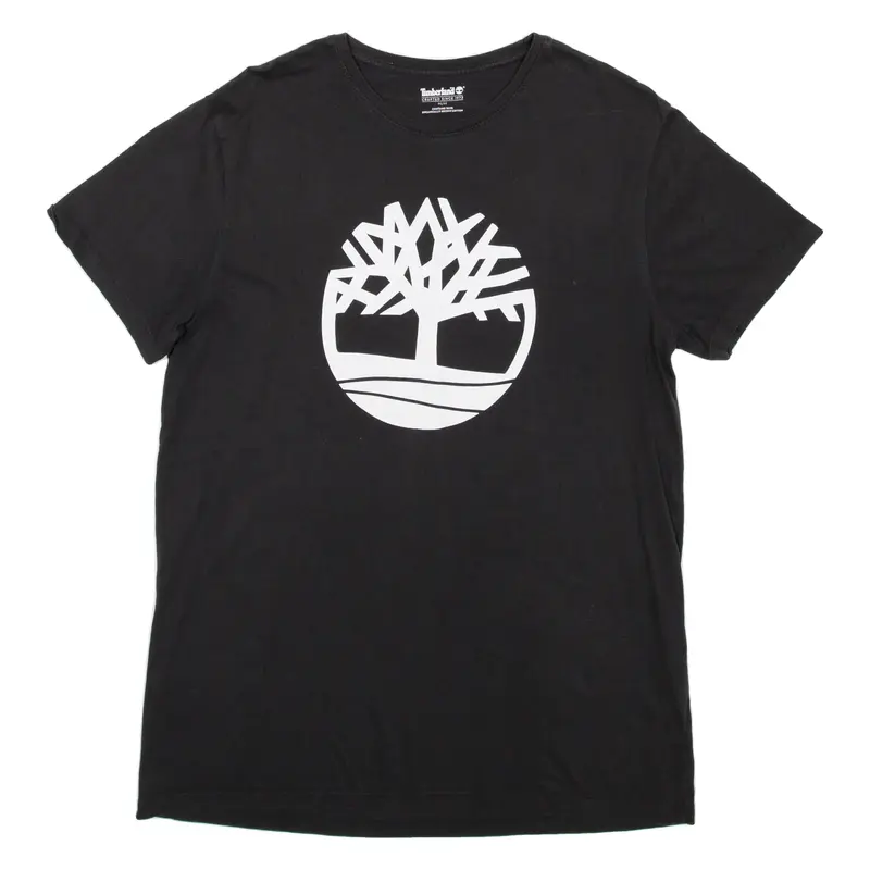 TIMBERLAND Mens T-Shirt Black M