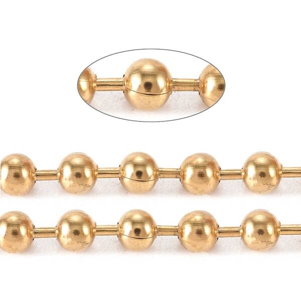 Ion Plating(IP) 304 Stainless Steel Ball Chains
