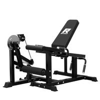 RITFIT PLC01 Leg Extension and Curl Machine 325LB Adjustable Seated and Lying Exercise Machine with 4 Adjustable Backrest Ang...
