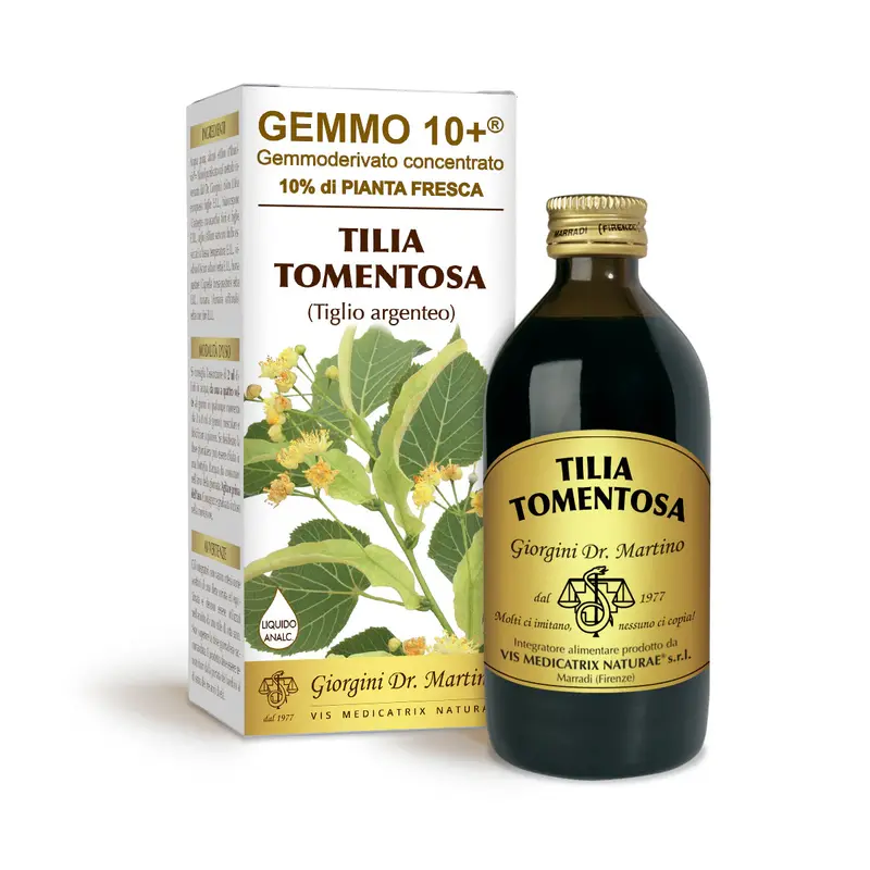 Dr Giorgini gemmo 10+ silver lime 200 ml non-alcoholic liquid