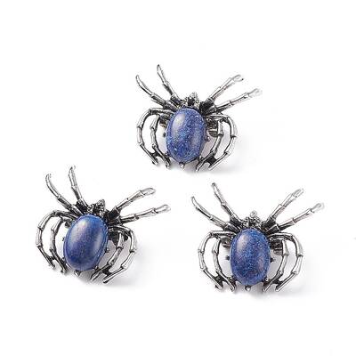 Natural Lapis Lazuli Brooch