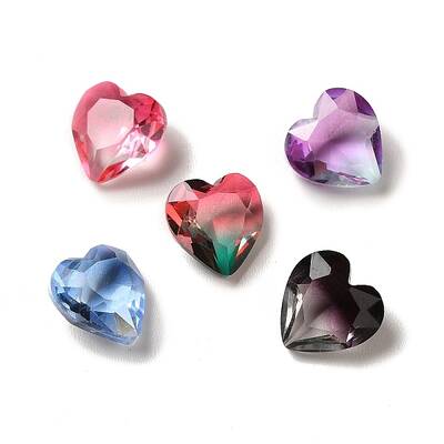Faceted K9 Glass Rhinestone Cabochons