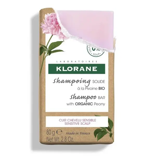 Klorane Peony Solid Shampoo 80g