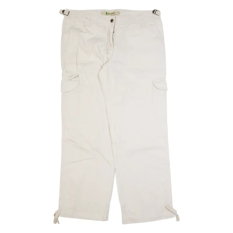 BERGHAUS Cargo Womens Trousers Beige Regular Straight W36 L32