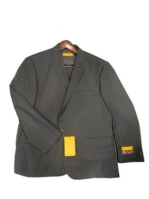 Pinstripe-2BV Black/Wht Stripe