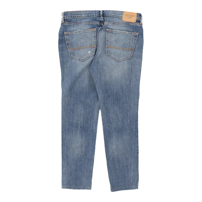 Abercrombie & Fitch Jeans - 36W 28L Blue Cotton