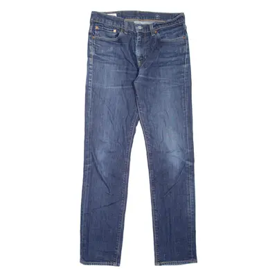 LEVI'S 511 BIG E Jeans Mens Blue Slim Straight Stone Wash W32 L32