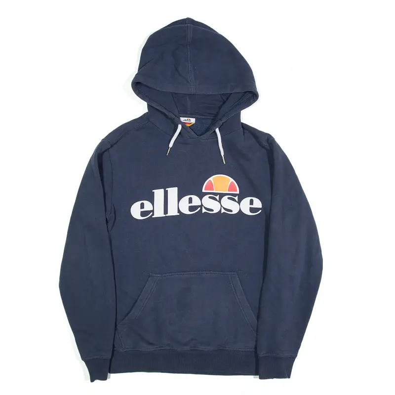 ELLESSE Hoodie Blue Pullover Womens S
